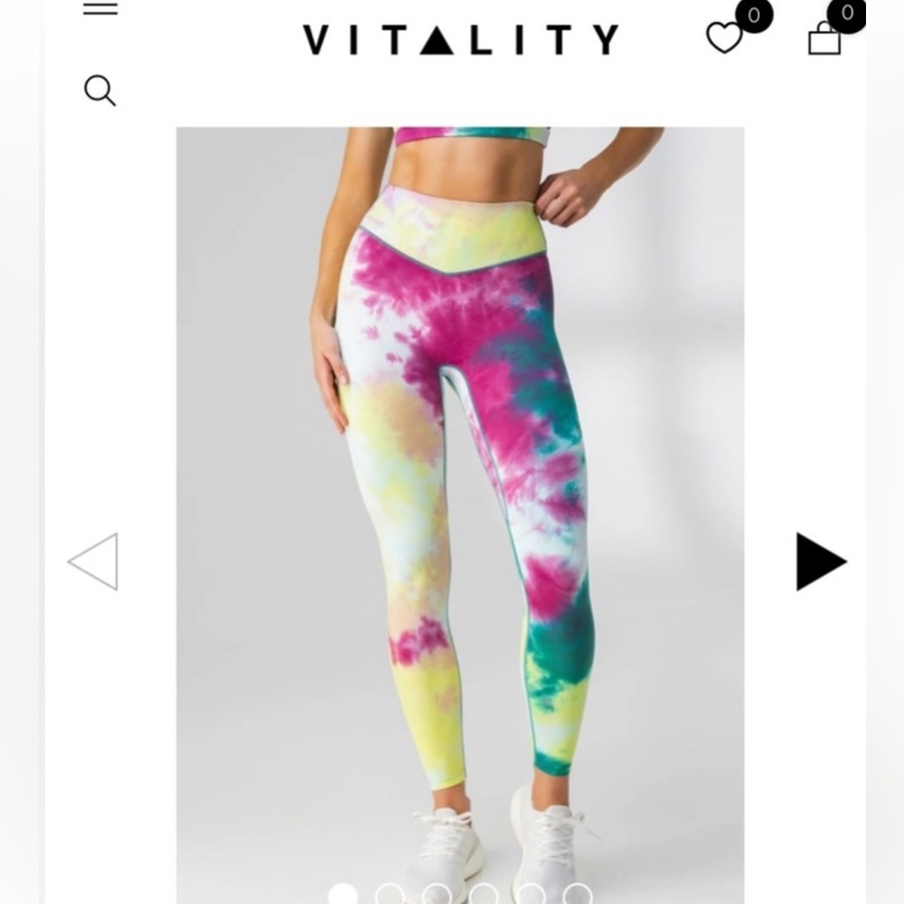 Vitality, formerly Balance Athletica, Cloud Pant - Tropical Storm - Small